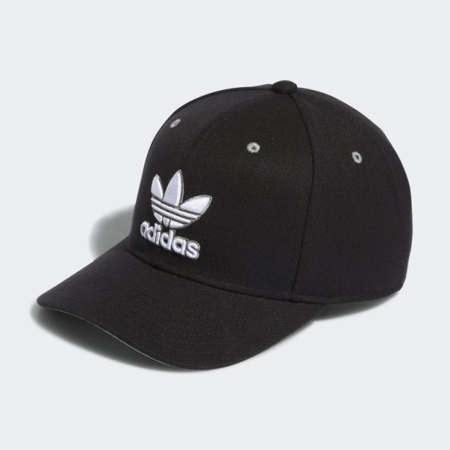 Gorro Moderno Precurvado Negro Adidas