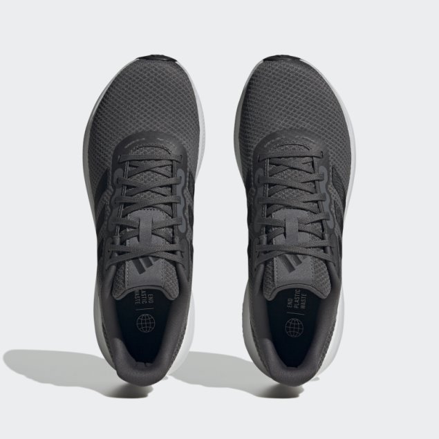 Zapatillas Adidas Runfalcon 3 Cloudfoam Bajas Gris