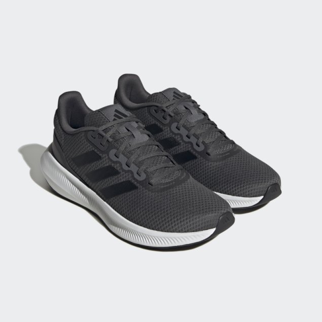 Zapatillas Adidas Runfalcon 3 Cloudfoam Bajas Gris