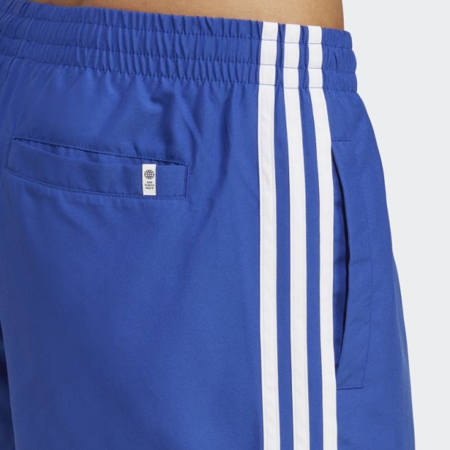 Adidas Shorts De Baño Azul Originals Adicolor Con 3 Rayas