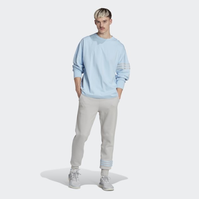 Cielo Adidas Adicolor Neuclassics Camiseta De Manga Larga