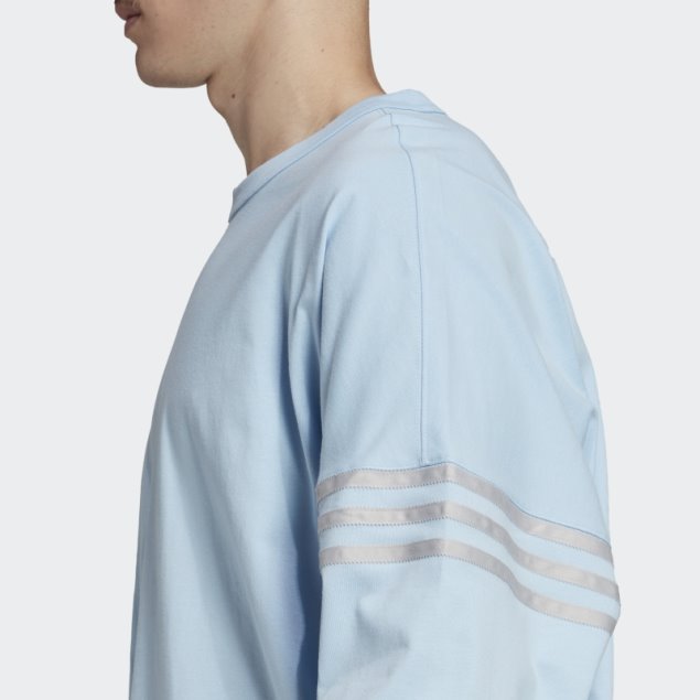 Cielo Adidas Adicolor Neuclassics Camiseta De Manga Larga