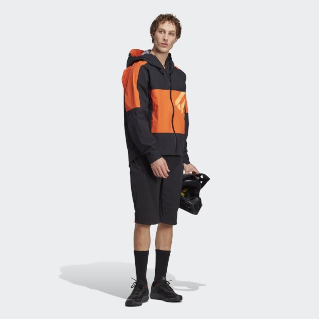 Chaqueta Impermeable Five Ten All-mountain Adidas Negra
