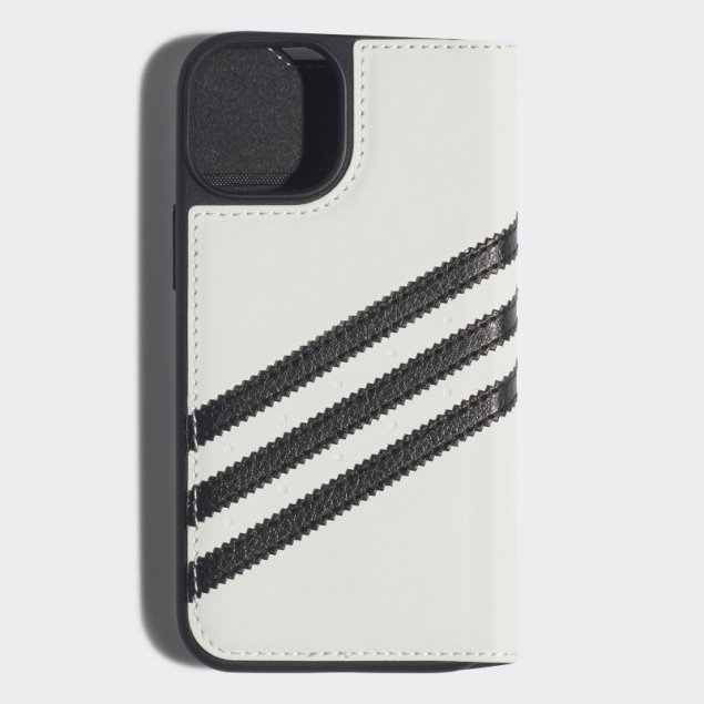 Funda Adidas Blanca O Booklet Pu Para Iphone 13/13 Pro Caliente