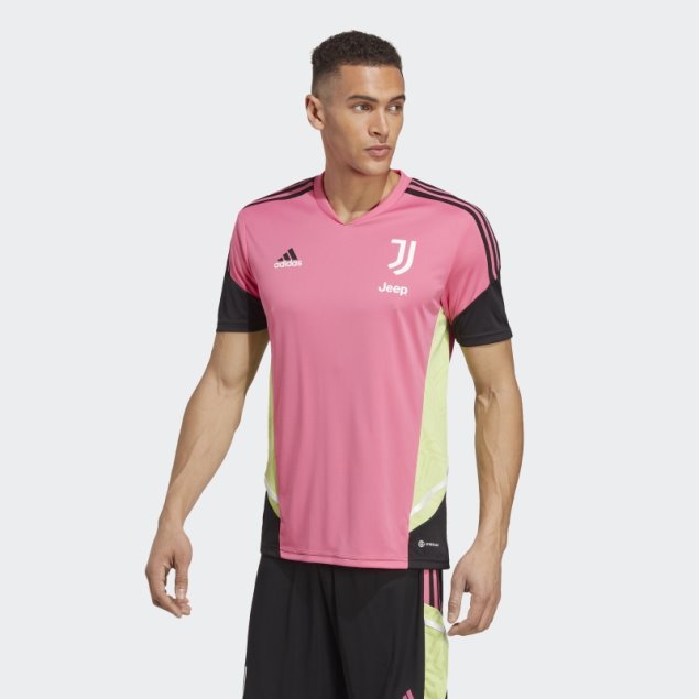 Camiseta De Entrenamiento Juventus Condivo 22 Magenta Adidas