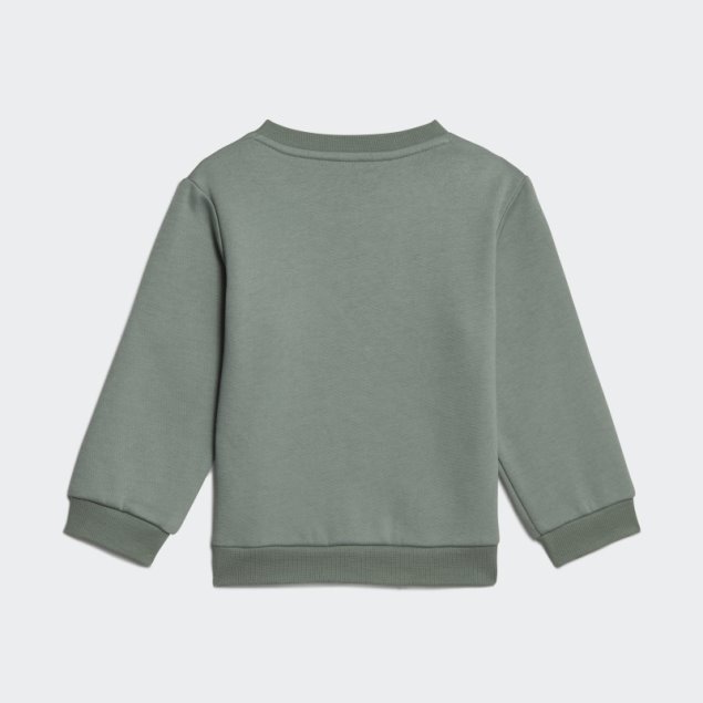 Conjunto De Jogger Insignia De Deporte Verde Plata Adidas