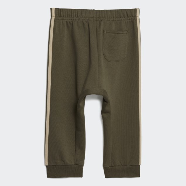 Conjunto De Jogger Insignia De Deporte Verde Plata Adidas