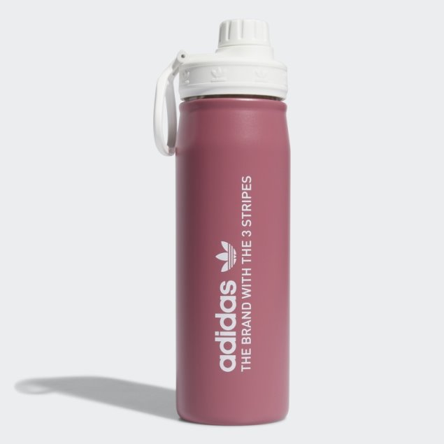 Botella Metalica Acero Rosa 600 Ml Adidas