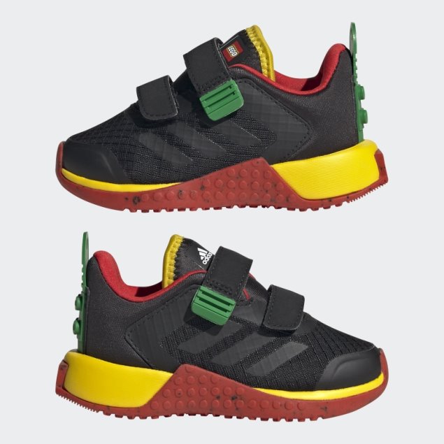Adidas Dna X Lego Two-strap Hook-and-loop Zapatos Negro Moda
