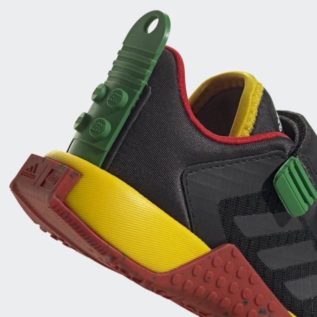 Adidas Dna X Lego Two-strap Hook-and-loop Zapatos Negro Moda