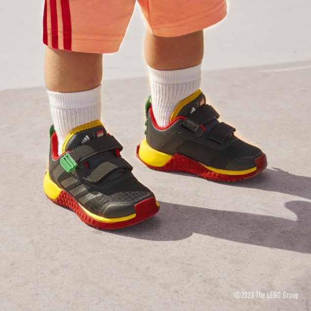 Adidas Dna X Lego Two-strap Hook-and-loop Zapatos Negro Moda