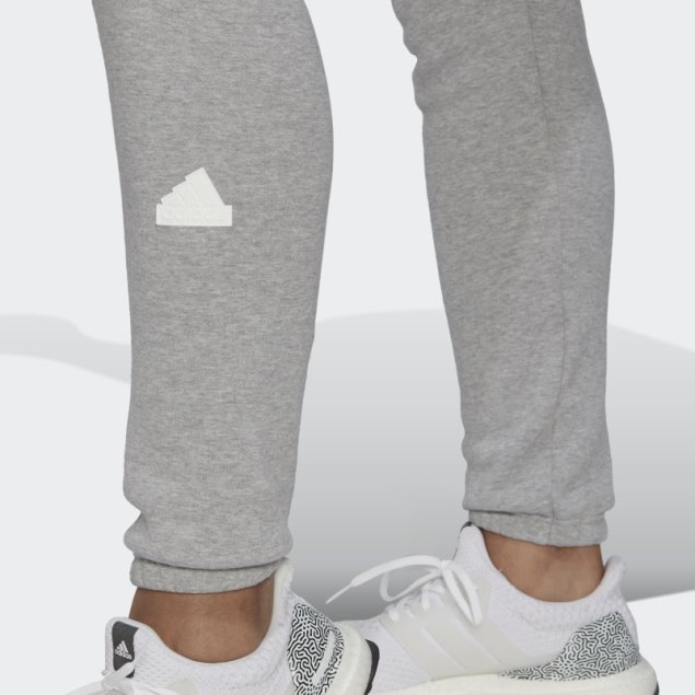 Pantalones De Chándal Adidas Gris Medio Con Estilo