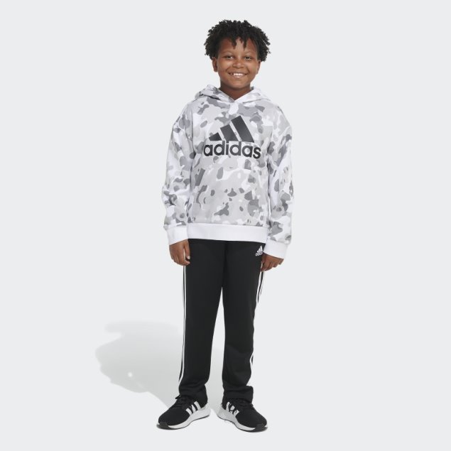 Sudadera Con Capucha Y Estampado De Camuflaje (tamaño Extendido) Blanco Adidas