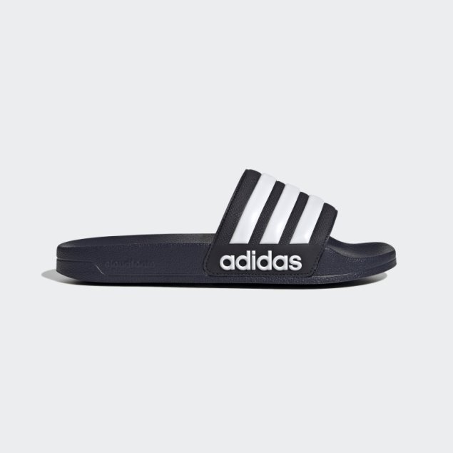 Chanclas De Ducha Adilette Negro/blanco De Adidas