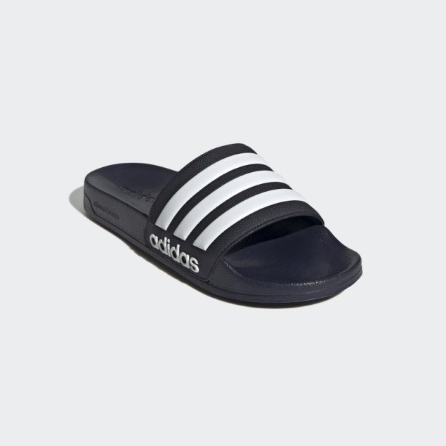 Chanclas De Ducha Adilette Negro/blanco De Adidas