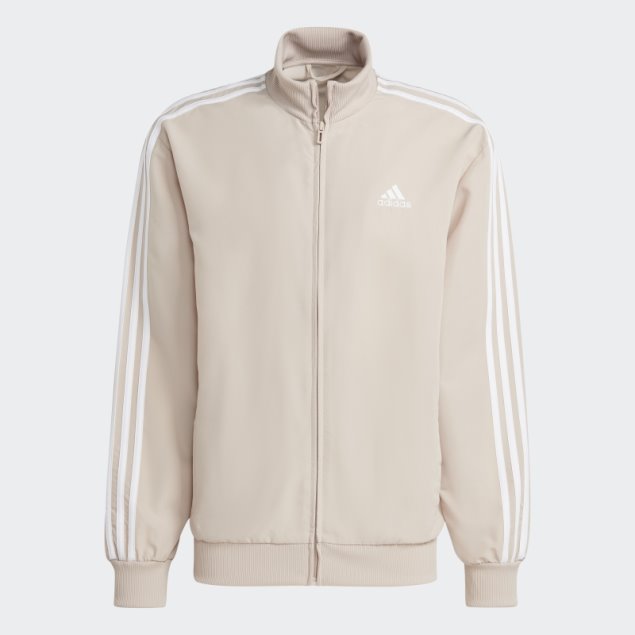 Chándal Gris Pardo Tejido Con 3 Rayas Adidas