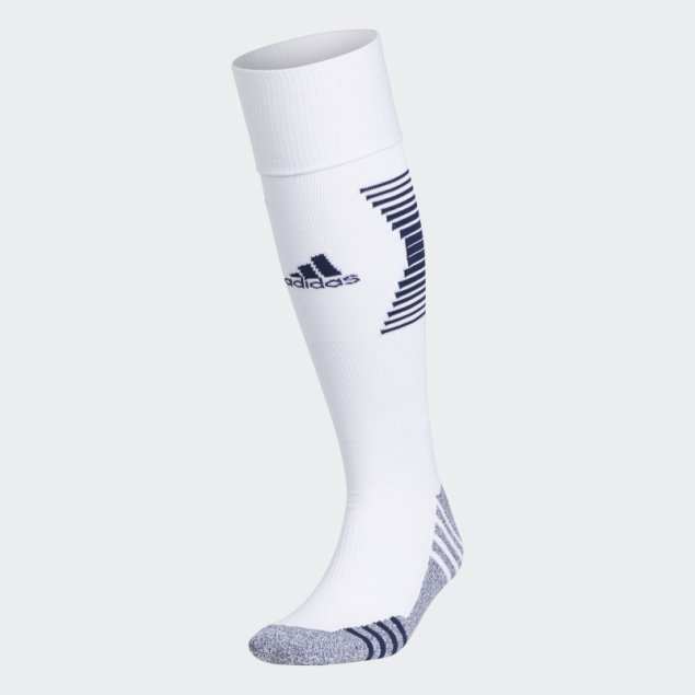 Calcetines De Fútbol De Moda Adidas Blanco Equipo Velocidad Otc