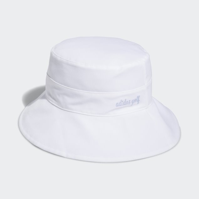 Sombrero Pescador Sol Reversible Cola De Caballo Blanco Adidas
