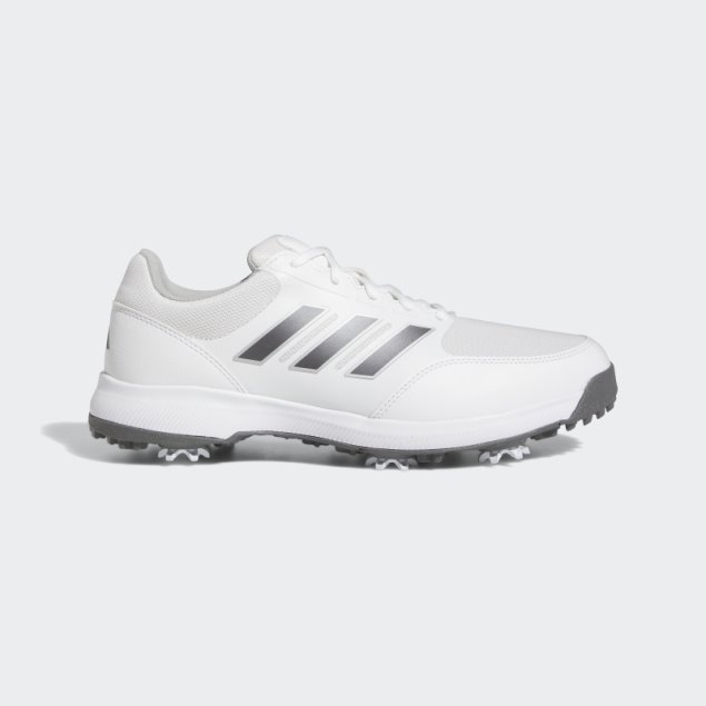 Blanco Adidas Tech Response 3.0 Zapatos De Golf Anchos
