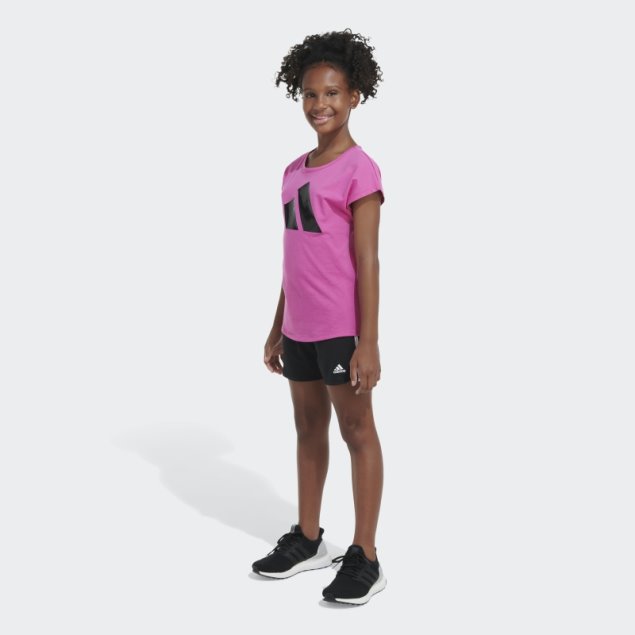 Camiseta Fucsia Ss Essential Adidas