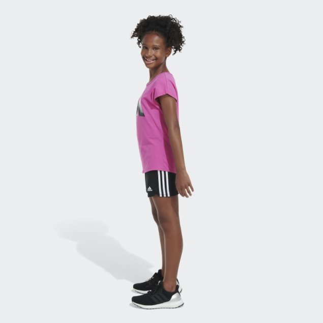 Camiseta Fucsia Ss Essential Adidas