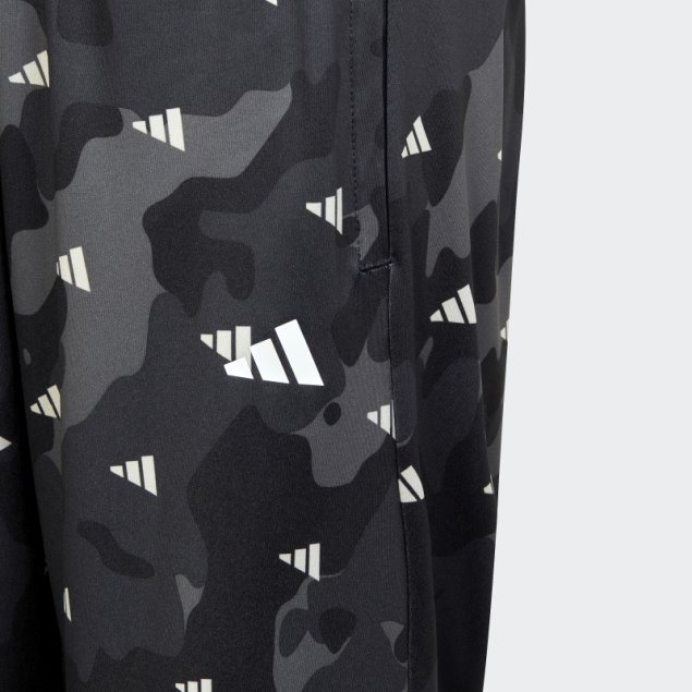 Train Essentials Seasonal AeroReady Pantalones Cortos De Ajuste Regular Con Estampado Integral Gris Adidas