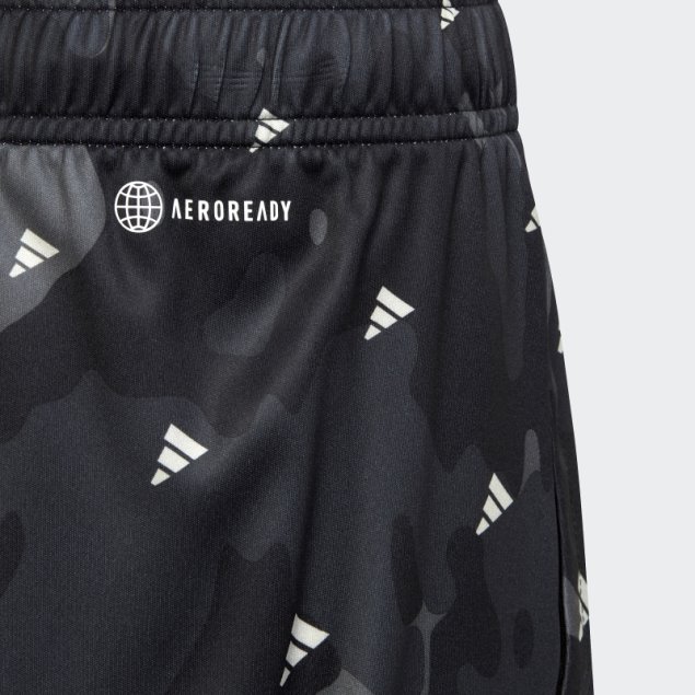 Train Essentials Seasonal AeroReady Pantalones Cortos De Ajuste Regular Con Estampado Integral Gris Adidas