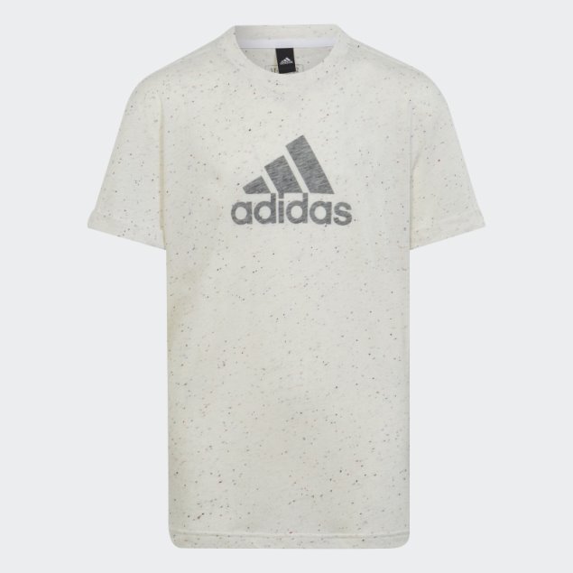 Camiseta De Los Ganadores De Los Iconos Del Futuro Blanco Melange Adidas