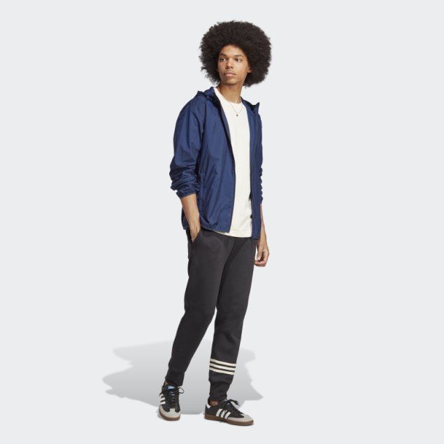 Cortavientos Adidas Night Indigo Trefoil Essentials