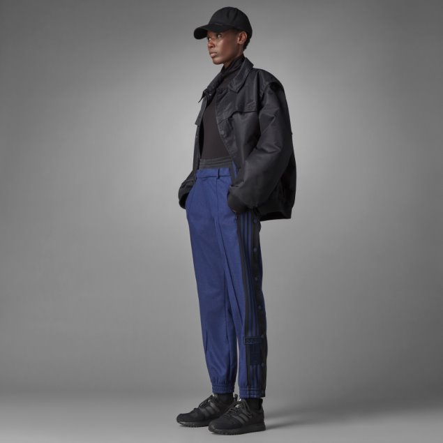 Adidas Pantalones De Chándal Adibreak De Lana Azul Oscuro Versión Azul