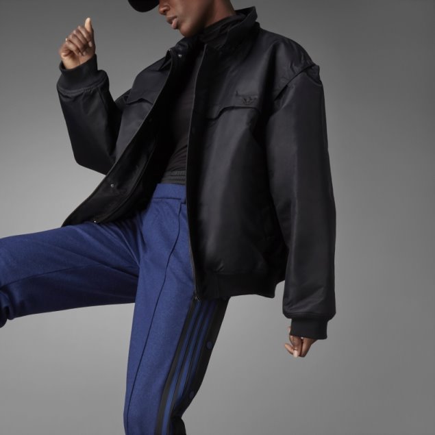 Adidas Pantalones De Chándal Adibreak De Lana Azul Oscuro Versión Azul