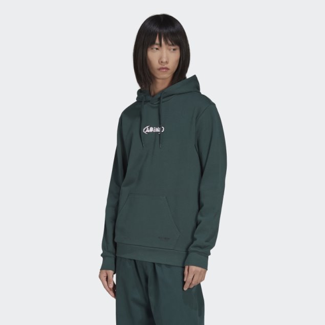 Sudadera Adidas Graphics Campus Verde Mineral