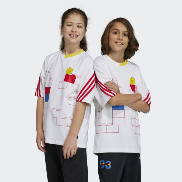 Camiseta Adidas X Lego Blanca