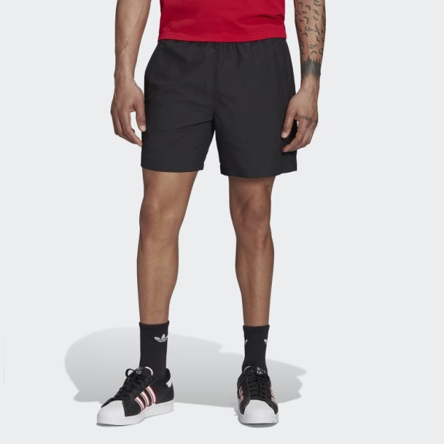 Pantalón Corto Adidas Manchester United Dna Downtime Negro