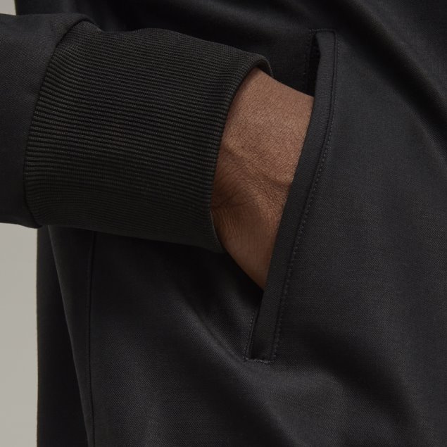 Adidas Y-3 Top De Chándal De Lana Refinada De 3 Rayas Caliente