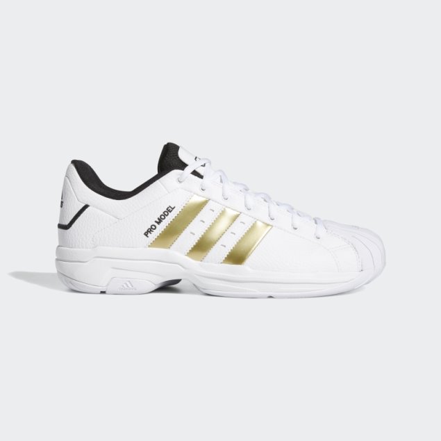 Adidas Pro Model 2g Low Calzado Oro Metalizado