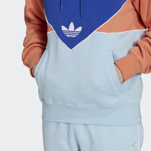Adidas Adicolor Temporada Archivo Sudadera Con Capucha Cielo