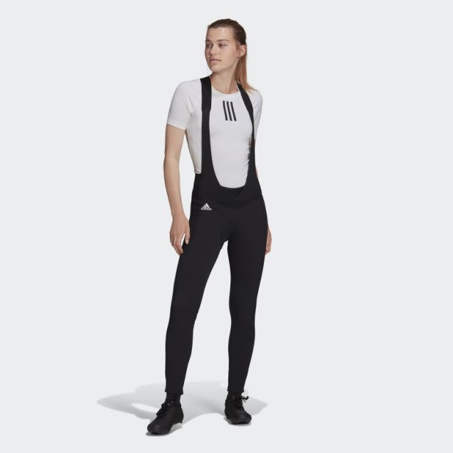 Culotte Largo Con Tirantes Adidas The Padded Cold.rdy Negro