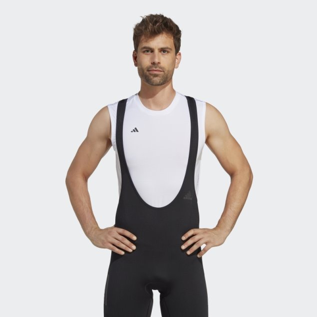 Camiseta Interior De Ciclismo Adidas Blanca