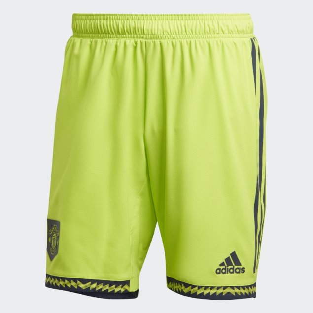 Slime Adidas Manchester United Tercera Auténtico Pantalones Cortos