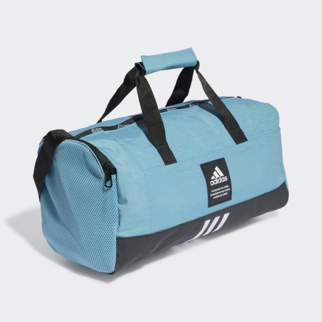 Adidas 4athlts Bolsa De Lona De Entrenamiento Azul Pequeña