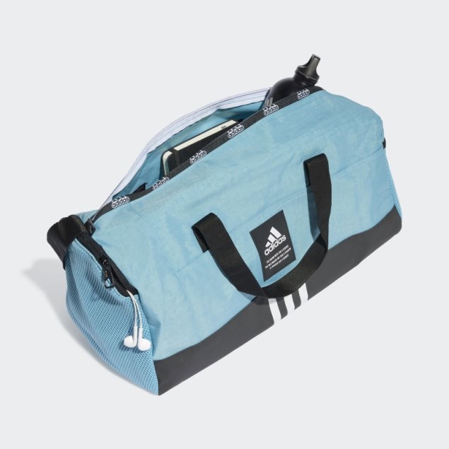 Adidas 4athlts Bolsa De Lona De Entrenamiento Azul Pequeña
