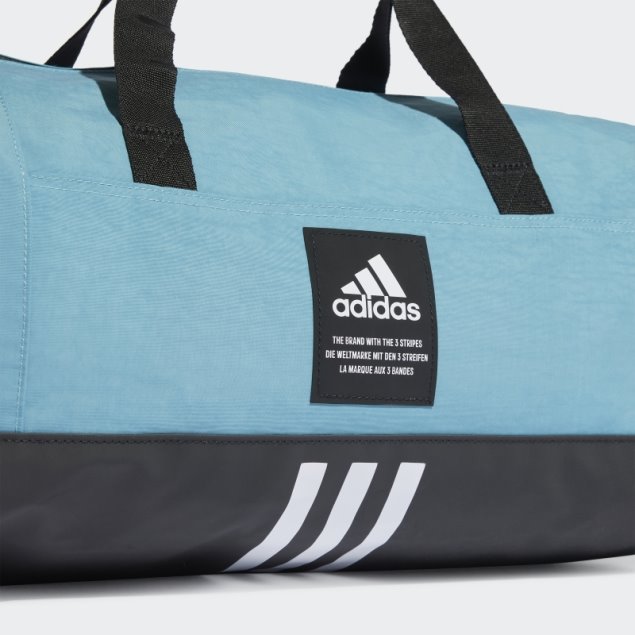 Adidas 4athlts Bolsa De Lona De Entrenamiento Azul Pequeña