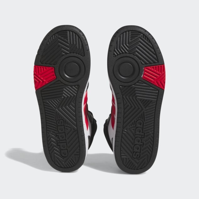 Negro Adidas Hoops Mid Zapatos Con Estilo