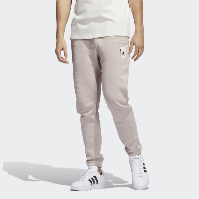 Pantalón Adidas Lounge Fleece Taupe