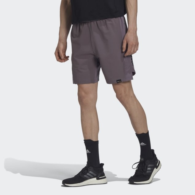 Shorts De Entrenamiento De Cordura Gris Trace De Adidas