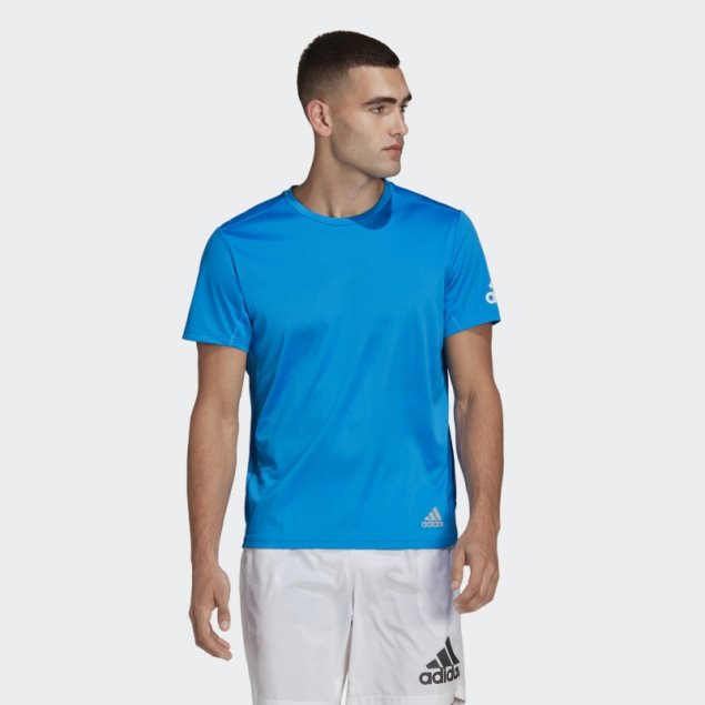 Camiseta Run It Azul Adidas
