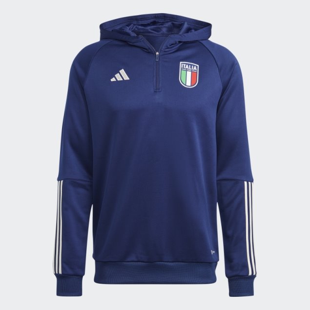 Sudadera Italia Tiro 23 Azul Oscuro Adidas