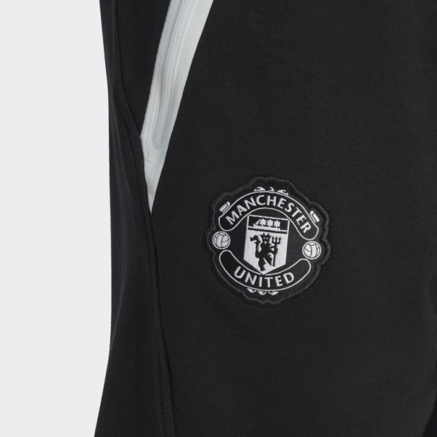 Pantalón Corto De Viaje Manchester United Negro Adidas