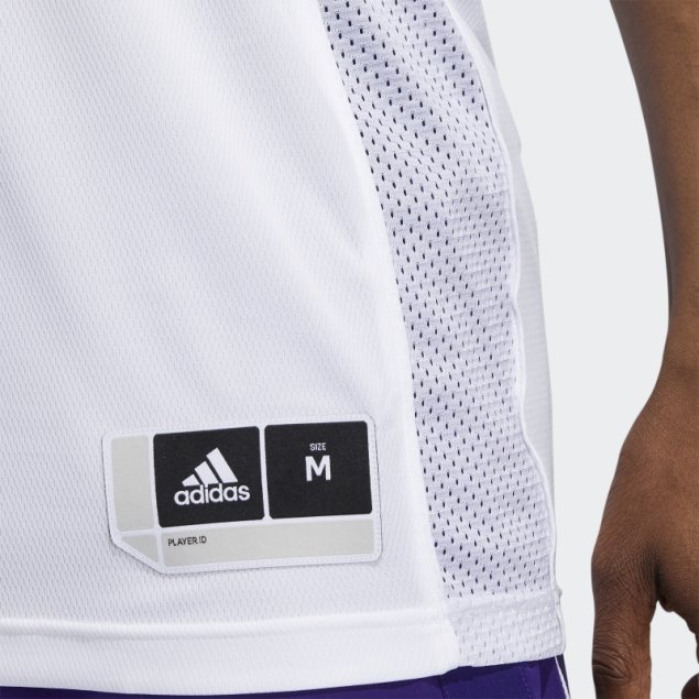 Camiseta Huskies Ncaa Swingman Blanco Adidas